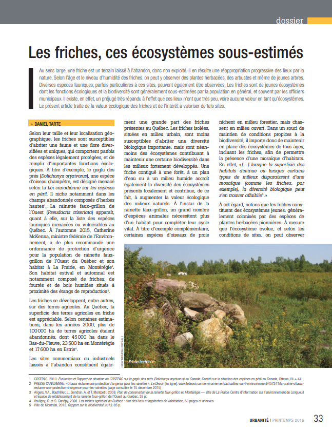 Fiche écosytèmes friches - T2 Environnement